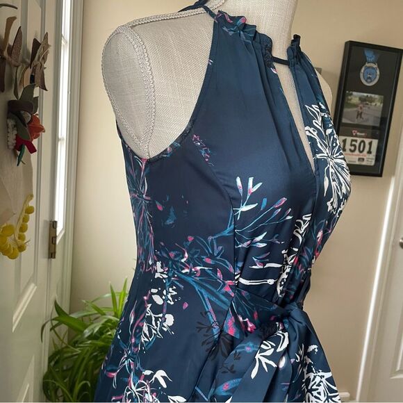 Rachel by Rachel Roy Claudette Tie Front Sleeveless Women’s Midi Dress (Size 0) - Picture 7 of 12